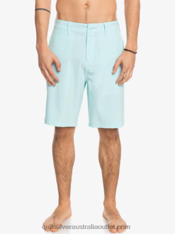 Quiksilver Men Union Heather 20 Amphibian Boardshorts H2N4B74 iced aqua