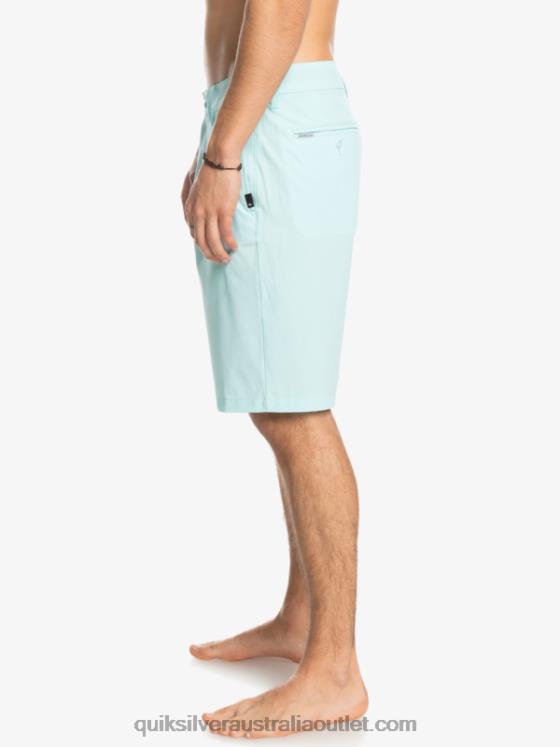 Quiksilver Men Union Heather 20 Amphibian Boardshorts H2N4B74 iced aqua