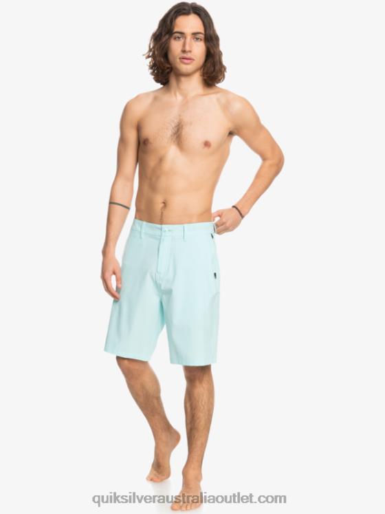 Quiksilver Men Union Heather 20 Amphibian Boardshorts H2N4B74 iced aqua