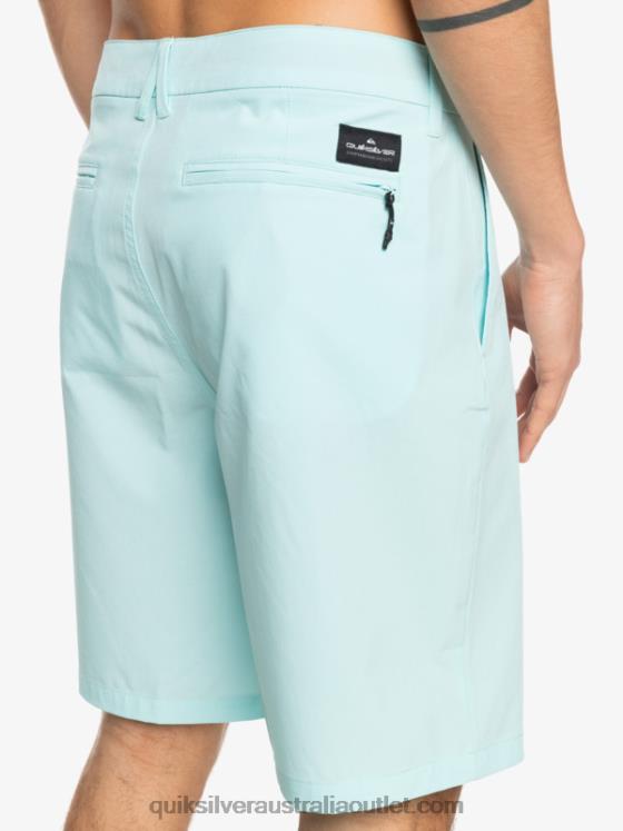 Quiksilver Men Union Heather 20 Amphibian Boardshorts H2N4B74 iced aqua