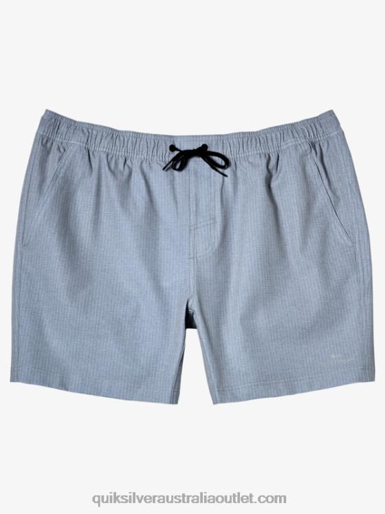 Quiksilver Men Waterman After Surf Stretch 20 Amphibian Boardshorts H2N4B955 light grey heather