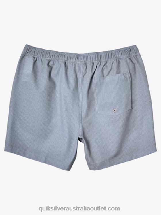 Quiksilver Men Waterman After Surf Stretch 20 Amphibian Boardshorts H2N4B955 light grey heather