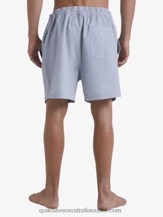 Quiksilver Men Waterman After Surf Stretch 20 Amphibian Boardshorts H2N4B955 light grey heather