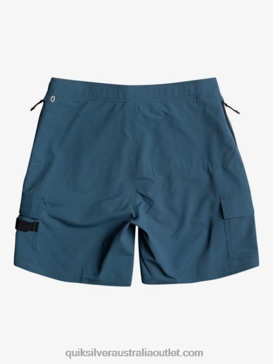 Quiksilver Men Waterman Azimuth Amphibian 18 Shorts H2N4B790 midnight navy