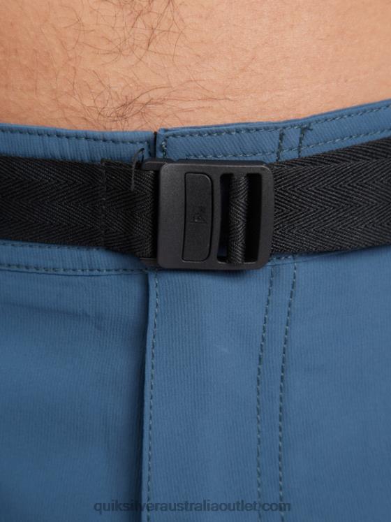 Quiksilver Men Waterman Azimuth Amphibian 18 Shorts H2N4B790 midnight navy