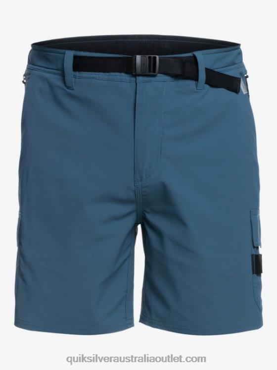 Quiksilver Men Waterman Azimuth Amphibian 18 Shorts H2N4B790 midnight navy