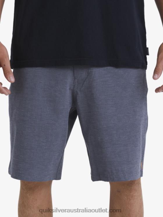 Quiksilver Men Waterman Backwater 20 Amphibian Boardshorts H2N4B774 black