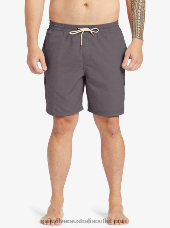 Quiksilver Men Waterman Balance 18 Volleys H2N4B910 dark grey heather