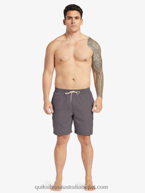 Quiksilver Men Waterman Balance 18 Volleys H2N4B910 dark grey heather