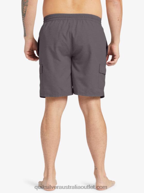 Quiksilver Men Waterman Balance 18 Volleys H2N4B910 dark grey heather