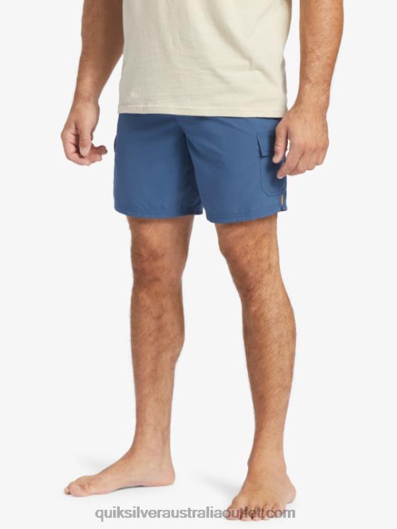 Quiksilver Men Waterman Balance 18 Volleys H2N4B911 ensign blue heather