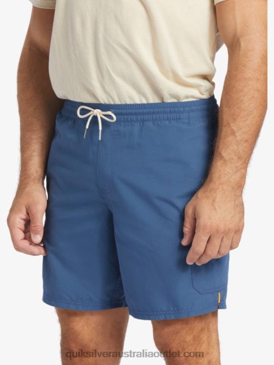 Quiksilver Men Waterman Balance 18 Volleys H2N4B911 ensign blue heather