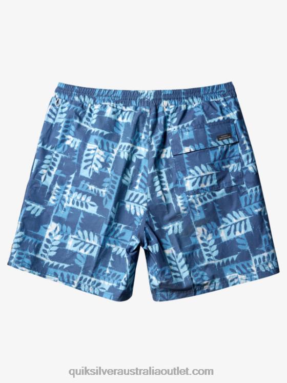 Quiksilver Men Waterman Canoes Reef 17 Volleys H2N4B547 ensign blue canoe