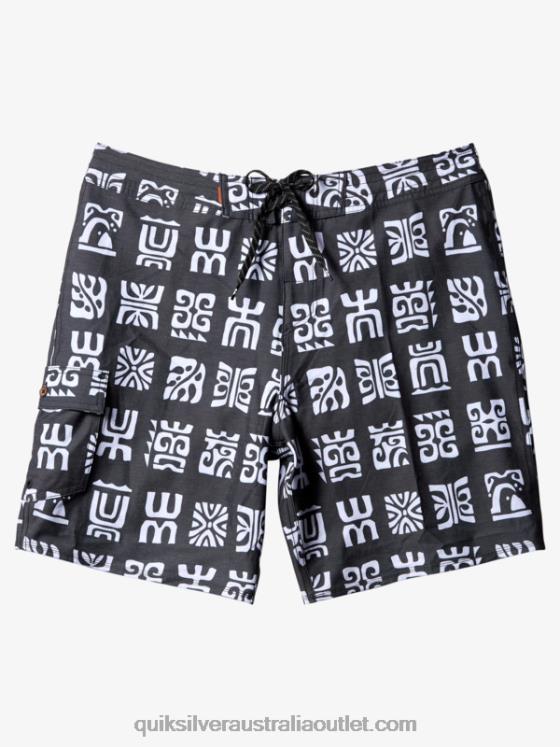 Quiksilver Men Waterman Channel Paddle 20 Boardshorts H2N4B640 black channel paddle bs