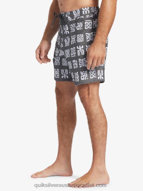 Quiksilver Men Waterman Channel Paddle 20 Boardshorts H2N4B640 black channel paddle bs