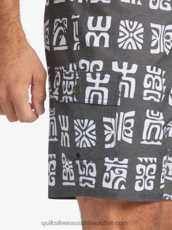 Quiksilver Men Waterman Channel Paddle 20 Boardshorts H2N4B640 black channel paddle bs