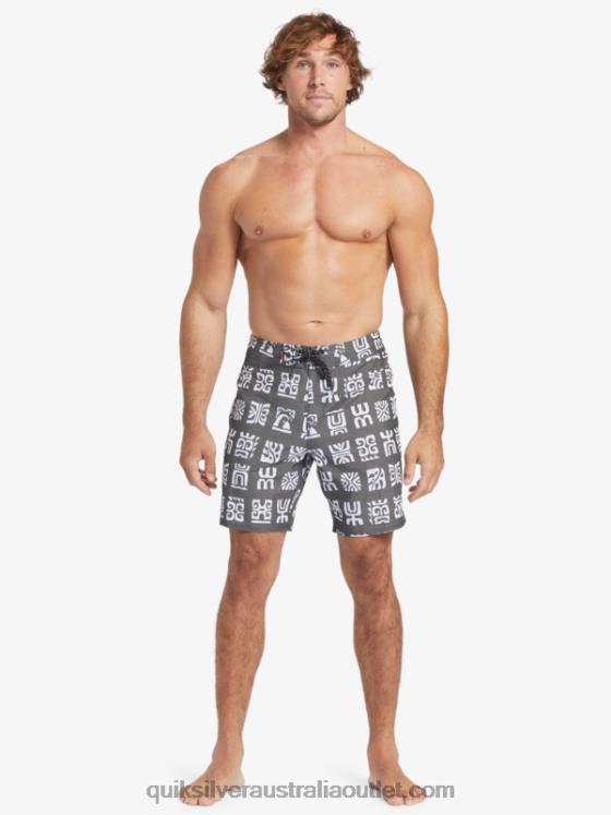 Quiksilver Men Waterman Channel Paddle 20 Boardshorts H2N4B640 black channel paddle bs