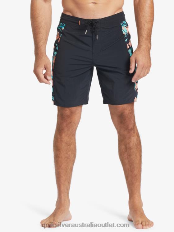 Quiksilver Men Waterman Cliffside Solid 19 Boardshorts H2N4B415 black