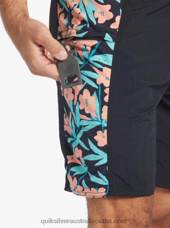Quiksilver Men Waterman Cliffside Solid 19 Boardshorts H2N4B415 black