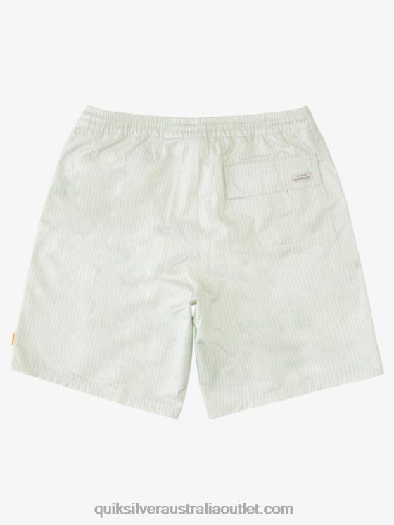 Quiksilver Men Waterman Deck Stripe 19 Volleys H2N4B1843 subtle green deck stripe