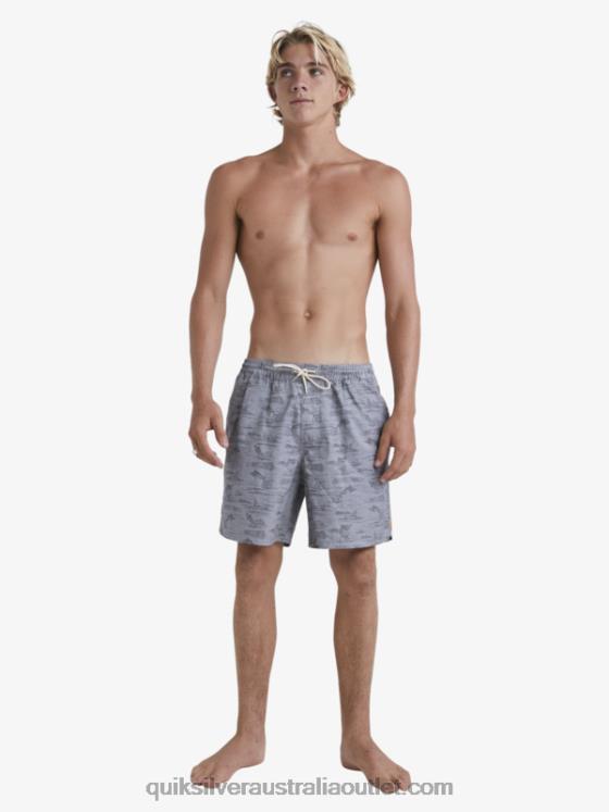 Quiksilver Men Waterman Marlin Jig 17 Volleys H2N4B989 sharkskin marlin vy