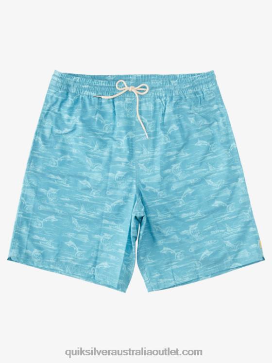 Quiksilver Men Waterman Marlin Jig 17 Volleys H2N4B990 capri breeze marlin vy