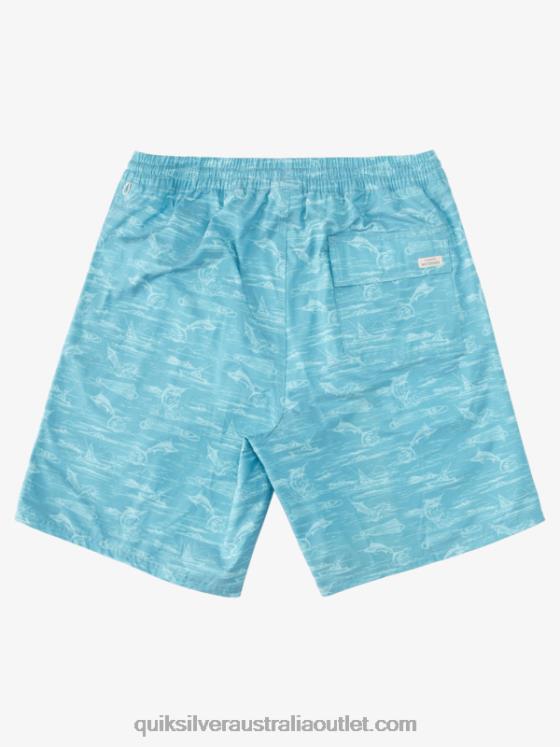 Quiksilver Men Waterman Marlin Jig 17 Volleys H2N4B990 capri breeze marlin vy