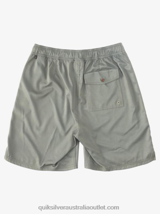 Quiksilver Men Waterman Scout Zipper Amphibian 20 Boardshorts H2N4B1325 dusty olive
