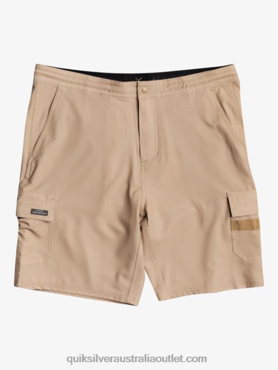 Quiksilver Men Waterman Seafaring Amphibian 20 Hybrid Shorts H2N4B1852 incense