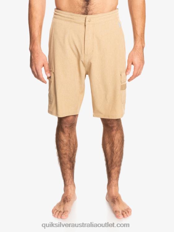 Quiksilver Men Waterman Seafaring Amphibian 20 Hybrid Shorts H2N4B1852 incense