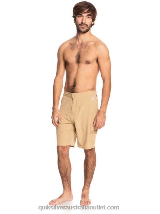 Quiksilver Men Waterman Seafaring Amphibian 20 Hybrid Shorts H2N4B1852 incense