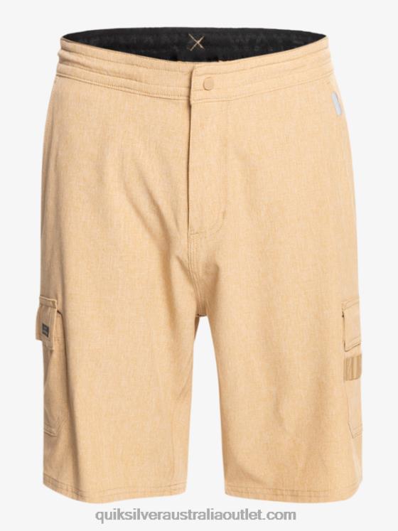 Quiksilver Men Waterman Seafaring Amphibian 20 Hybrid Shorts H2N4B1852 incense