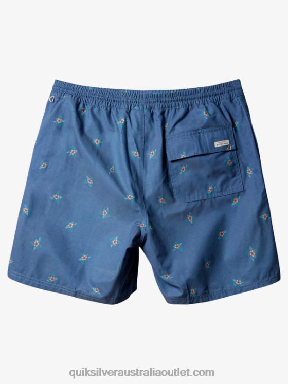 Quiksilver Men Waterman Small Pedals 17 Volleys H2N4B395 ensign blue small pedals v