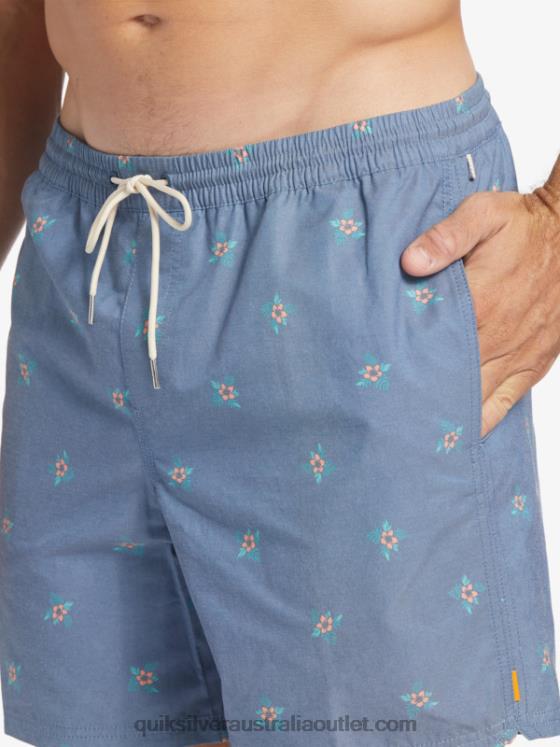 Quiksilver Men Waterman Small Pedals 17 Volleys H2N4B395 ensign blue small pedals v