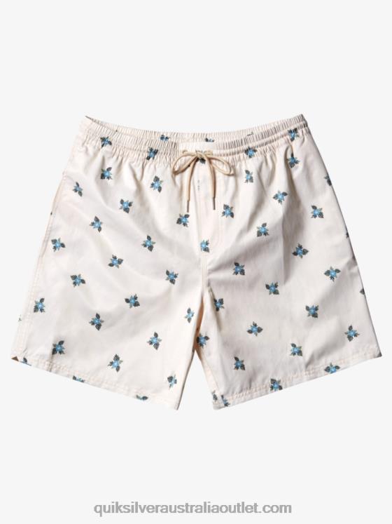 Quiksilver Men Waterman Small Pedals 17 Volleys H2N4B397 antique white small pedals v