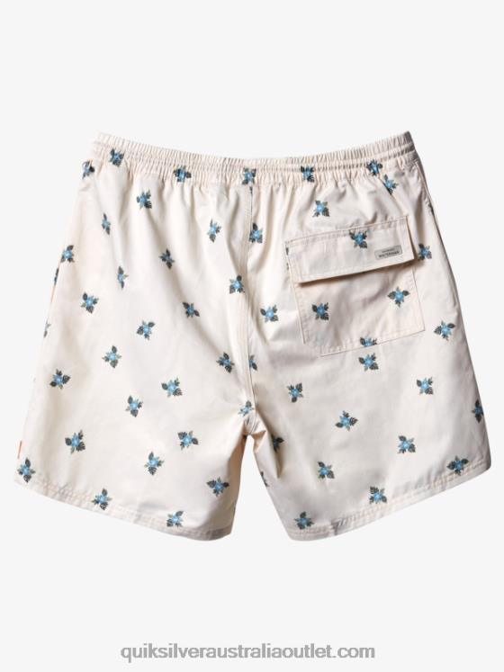 Quiksilver Men Waterman Small Pedals 17 Volleys H2N4B397 antique white small pedals v