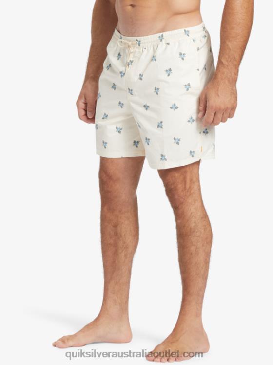 Quiksilver Men Waterman Small Pedals 17 Volleys H2N4B397 antique white small pedals v