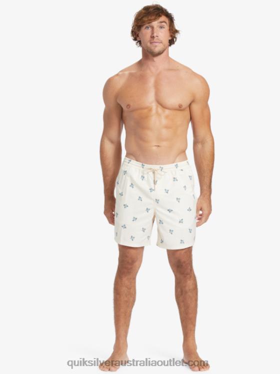 Quiksilver Men Waterman Small Pedals 17 Volleys H2N4B397 antique white small pedals v