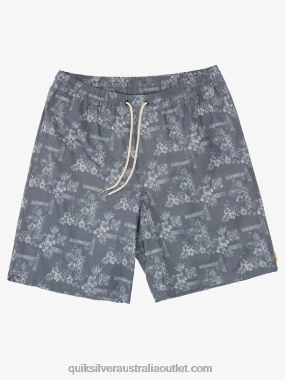 Quiksilver Men Waterman Stone Steps 19 Volley H2N4B1366 black stonesteps vol