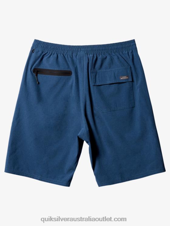 Quiksilver Men Waterman Suva 20 Amphibian Boardshorts H2N4B779 ensign blue