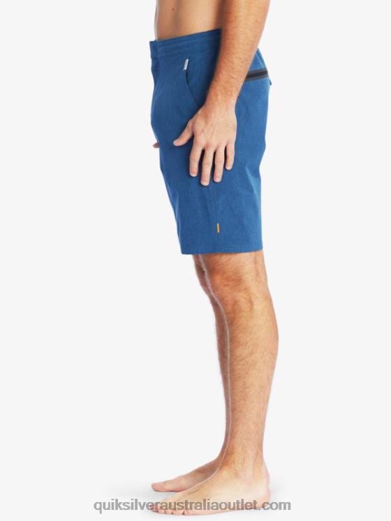 Quiksilver Men Waterman Suva 20 Amphibian Boardshorts H2N4B779 ensign blue