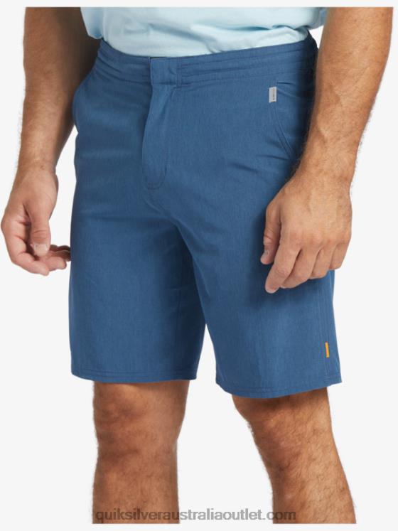 Quiksilver Men Waterman Suva 20 Amphibian Boardshorts H2N4B779 ensign blue