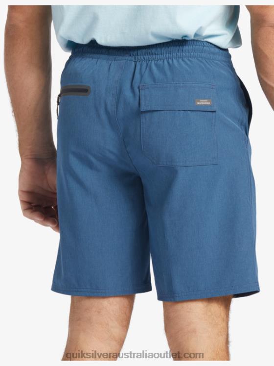 Quiksilver Men Waterman Suva 20 Amphibian Boardshorts H2N4B779 ensign blue