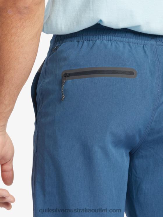 Quiksilver Men Waterman Suva 20 Amphibian Boardshorts H2N4B779 ensign blue