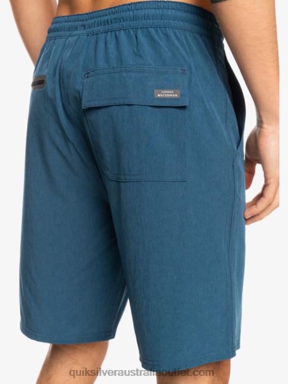 Quiksilver Men Waterman Suva 20 Amphibian Boardshorts H2N4B779 ensign blue