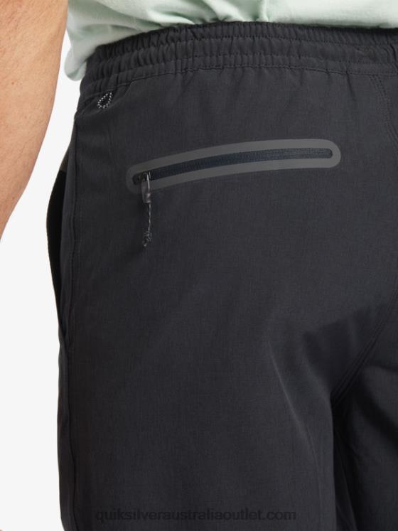 Quiksilver Men Waterman Suva 20 Amphibian Boardshorts H2N4B780 black