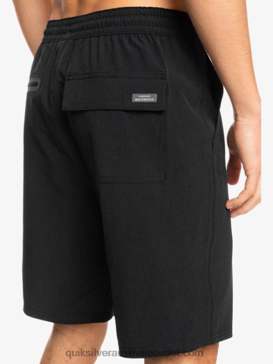 Quiksilver Men Waterman Suva 20 Amphibian Boardshorts H2N4B780 black