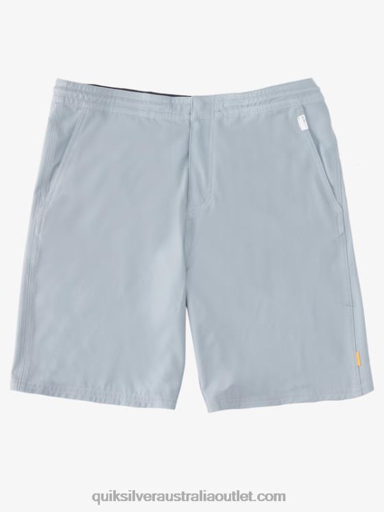 Quiksilver Men Waterman Suva 20 Amphibian Boardshorts H2N4B781 sharkskin