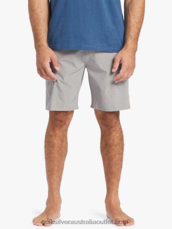 Quiksilver Men Waterman Suva 20 Amphibian Boardshorts H2N4B781 sharkskin