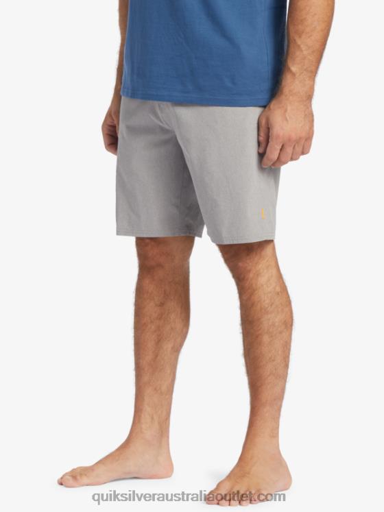 Quiksilver Men Waterman Suva 20 Amphibian Boardshorts H2N4B781 sharkskin